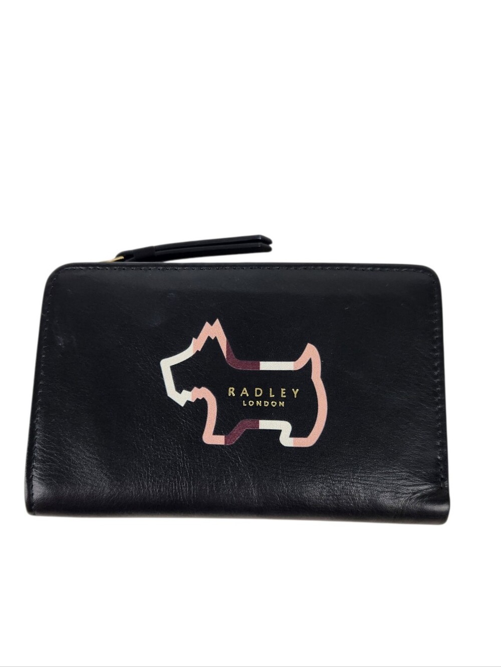 Radley London Scottie Dog Wallet Black Bovine Leather